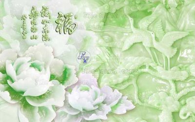 File gốc File tranh in tường giả ngọc GN2410 (cho in UV) siêu nét