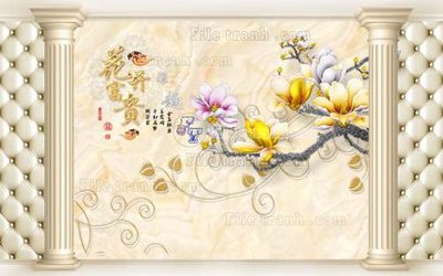 Mua file ảnh gốc File tranh in tường giả ngọc GN2545 (chất lượng cao)