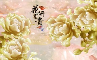 File in mica File tranh in tường giả ngọc GN2577 (bản gốc) sắc sảo