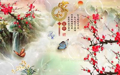 File tranh File tranh in tường giả ngọc GN2596 (ảnh gốc) độ nét vượt trội