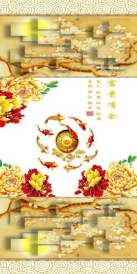 File gốc File tranh in tường giả ngọc GN3000 (in ấn) không giới hạn