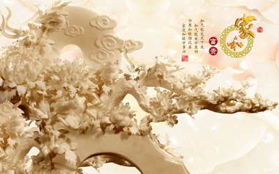 File in ấn chuyên nghiệp File tranh in tường giả ngọc GN3070 (file gốc)