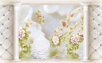 Download file File tranh in tường giả ngọc GN3073 (gốc) in mica đèn LED