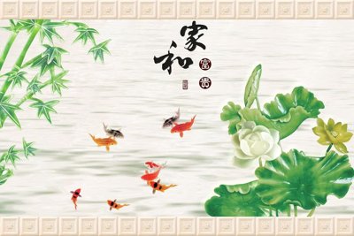 File in mica File tranh in tường giả ngọc GN3106 (bản gốc) làm vách ngăn