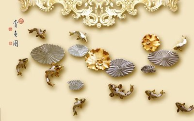 File gốc File tranh in tường giả ngọc GN3125 (PNG) không nền chất lượng