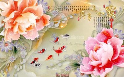 File PSD File tranh giả ngọc GN318 (bản gốc) độ phân giải cao