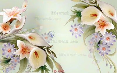 File ảnh File tranh giả ngọc GN32 (gốc) in standee