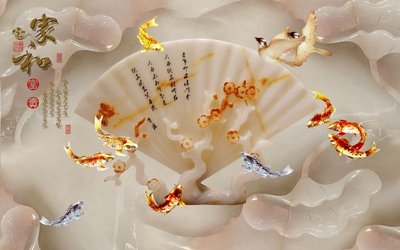 Cung cấp file tranh gốc File tranh in tường giả ngọc GN3310 độc quyền