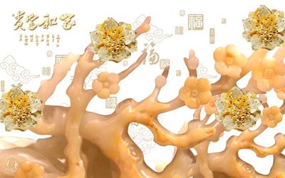 Tải file gốc File tranh in tường giả ngọc GN3328 (để in lụa)