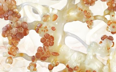 File in trần File tranh in tường giả ngọc GN3390 (file gốc) xuyên sáng