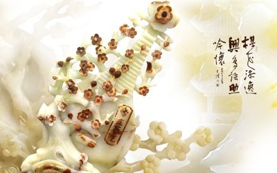 File tranh gốc File tranh in tường giả ngọc GN3394 (bản đẹp) độc quyền