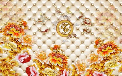 File in trần File tranh in tường giả ngọc GN3416 (bản gốc) đại dương