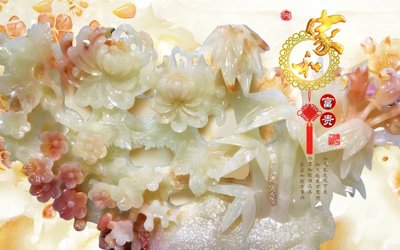 Tải file gốc File tranh in tường giả ngọc GN3436 (in không vỡ ảnh)