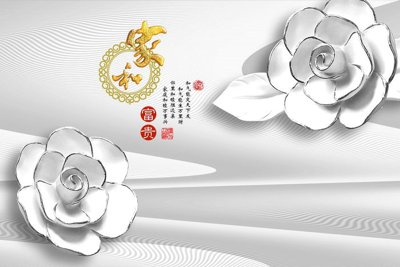 File tranh in tráng gương File tranh in tường giả ngọc GN3446 (siêu nét)