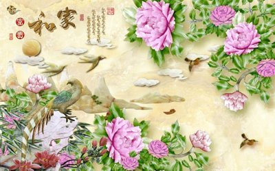 File gốc File tranh in tường giả ngọc GN3512 (in lụa) tranh thuận buồm