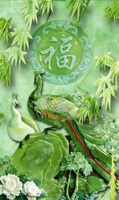 File ảnh File tranh in tường giả ngọc GN3553 (gốc) in biển hiệu