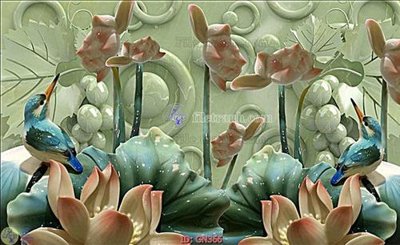 File tranh File tranh giả ngọc GN366 (gốc) chủ đề trẻ em