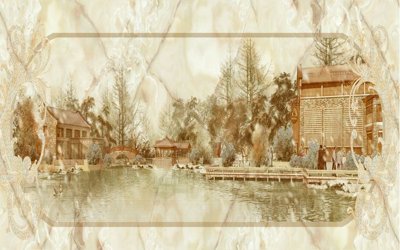 File tranh in tráng gương File tranh in tường giả ngọc GN3766 (siêu nét)