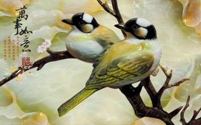 File PSD File tranh in tường giả ngọc GN3884 (bản gốc) dễ dàng edit