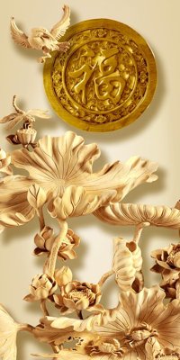 Tải file gốc in lụa File tranh in tường giả ngọc GN3935 siêu nét