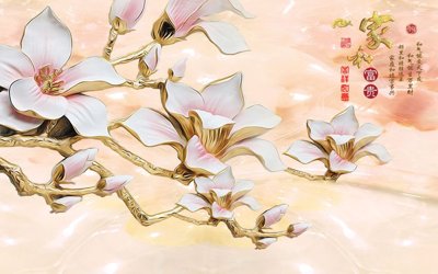 File gốc in tráng gương File tranh in tường giả ngọc GN3961 chi tiết