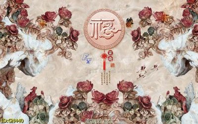 File tranh trang trí File tranh giả ngọc GN440 (tải file gốc)