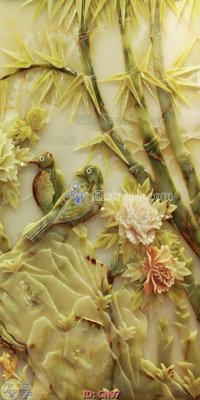 File ảnh File tranh giả ngọc GN97 (gốc) in PP, decal