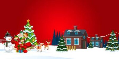 Hình ảnh gốc File phông sân khấu background banner giáng sinh noel 2025 GS1021 (để in khổ lớn)