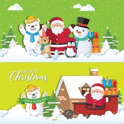 File tranh File phông sân khấu background banner giáng sinh noel 2025 GS1024 (file gốc) chuẩn màu in