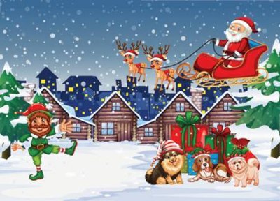 File tranh quảng cáo File phông sân khấu background banner giáng sinh noel 2025 GS1089 (download file gốc)