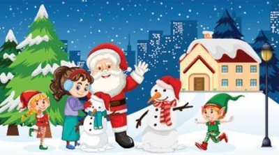 File tranh gốc File phông sân khấu background banner giáng sinh noel 2025 GS1094 (bản quyền) file PSD