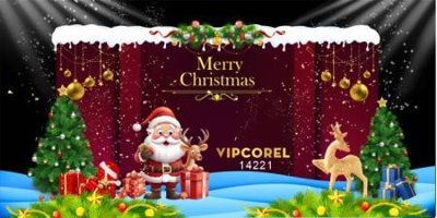 File in trần File phông sân khấu background banner giáng sinh noel 2025 GS1202 (bản gốc) đại dương