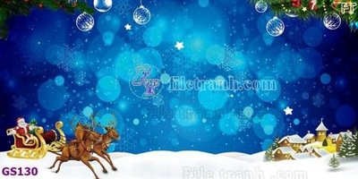 File tranh File phông cây thông giáng sinh GS130 (ảnh gốc) chi tiết rõ ràng