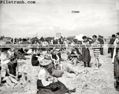Hình ảnh file gốc in trần nhà Getting Their Picture Took_ 1904