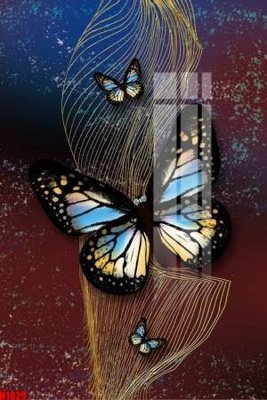 Ảnh gốc File tranh decor tranh bộ treo tường tổng hợp H1029 (nét căng) in mica