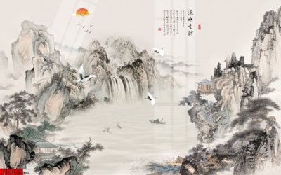 Tải file gốc File tranh gốc in tranh tường nền tổng hợp H10395 (in không vỡ ảnh)