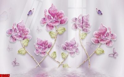 Download file gốc File tranh gốc in tranh tường nền tổng hợp H10637 (dùng cho in ấn)