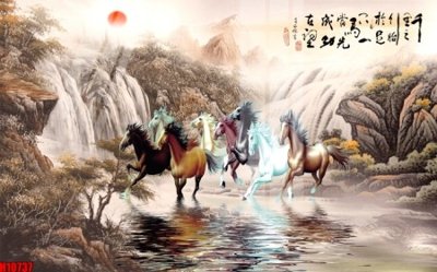 File tranh quảng cáo File tranh gốc in tranh tường nền tổng hợp H10737 (download file gốc)