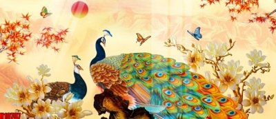 Download file File tranh gốc in tranh tường nền tổng hợp H10797 (gốc) in mica đèn LED