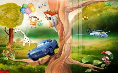 Tải file gốc File tranh gốc in tranh tường nền tổng hợp H10932 (in bạt) quảng cáo