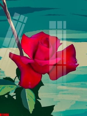 File gốc File tranh gốc in tranh tường nền tổng hợp H11466 (in mica) làm quà tặng