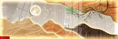 File in trần File tranh gốc in tranh tường nền tổng hợp H12059 (bản gốc) trời sao