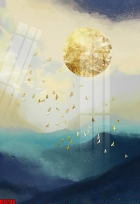 Hình ảnh gốc File tranh gốc in tranh tường nền tổng hợp H12145 (để in khổ lớn)