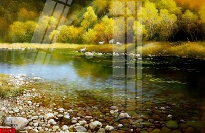 File tranh File tranh gốc in tranh tường nền tổng hợp H12270 (bản gốc) treo phòng ăn