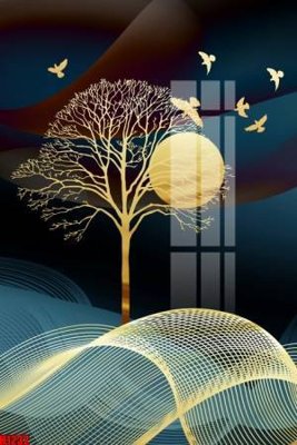 File tranh gốc File tranh decor tranh bộ treo tường tổng hợp H1232 (bản đẹp) độc quyền