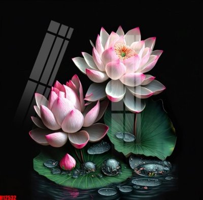 File ảnh File tranh gốc in tranh tường nền tổng hợp H12532 (gốc) in standee