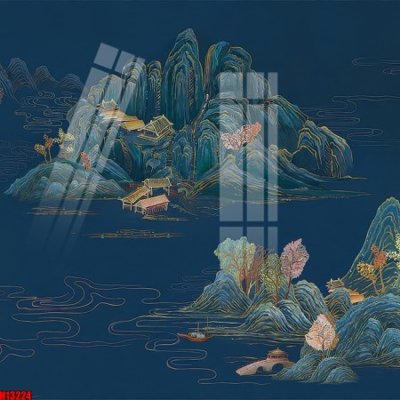 File in trần File tranh gốc in tranh tường nền tổng hợp H13224 (bản gốc) đại dương