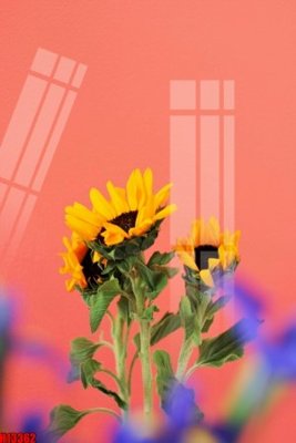 File PSD File tranh gốc in tranh tường nền tổng hợp H13362 (gốc) nhiều lớp (multi-layer)