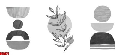 File gốc File tranh gốc in tranh tường nền tổng hợp H14071 (in lụa) hoa văn cổ điển