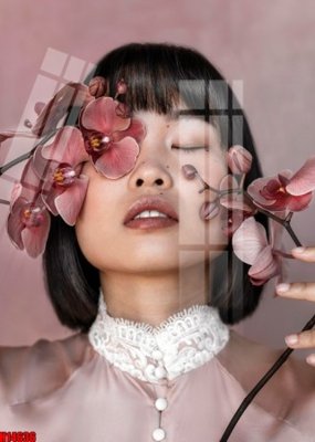 File gốc File tranh gốc in tranh tường nền tổng hợp H14636 (in mica) làm quà tặng